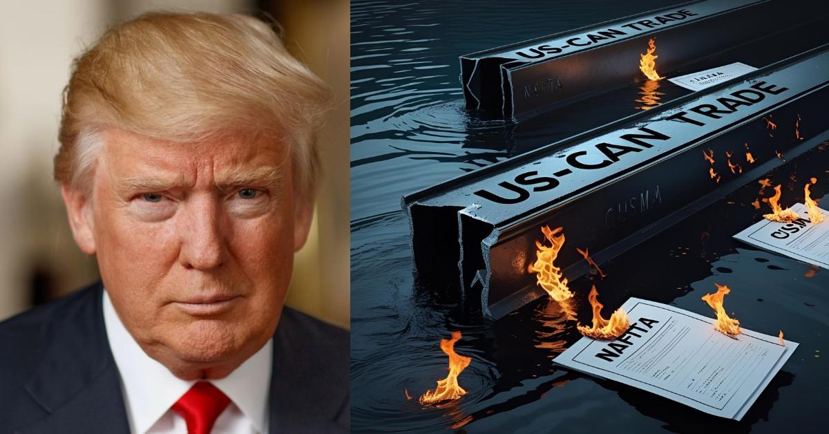 202515000 News Well24 Trump Slams Canada with 35% Tariff Bomb – Is This the Start of a Trade War?